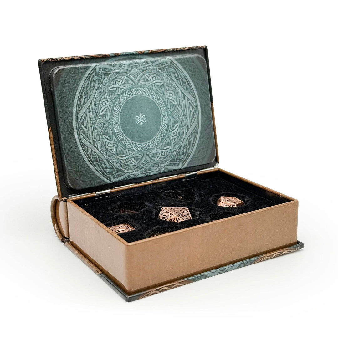 Norse Foundry Celtic Mystery Metal Dice Set NE31726