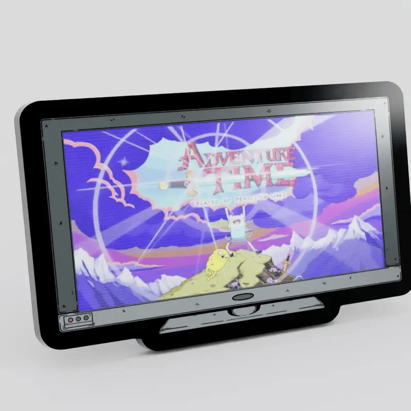 Monitor Lenticular {Adventure Time} Intro Enamel Pin EN81926
