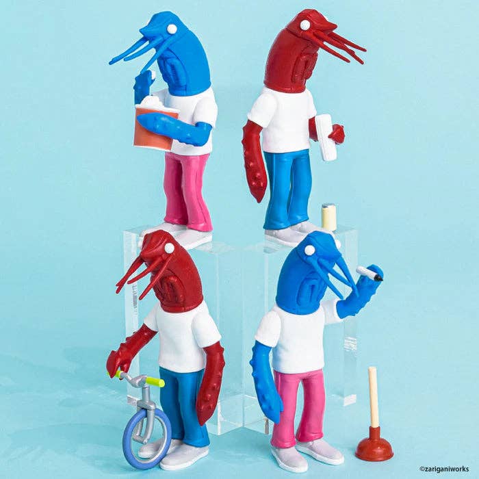 Shrimp Boyz Zarigani Figurines Blind Box - NE51226