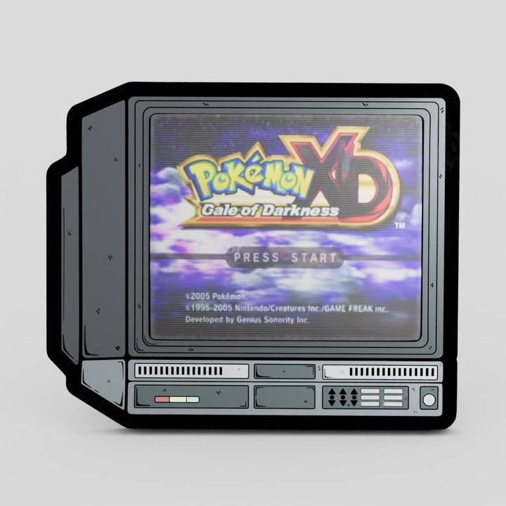 2.5" Lenticular Pokemon Gale Darkness CRTV Enamel Pin - NE32726