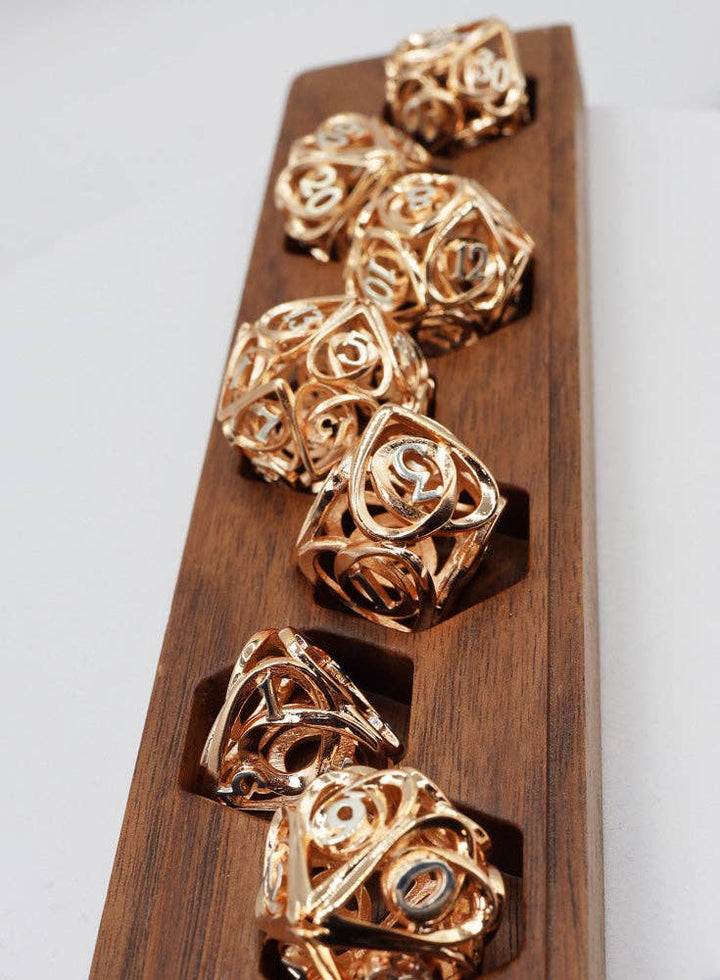 Hollow Hearts: Copper Metal RPG Dice Set - NE043026