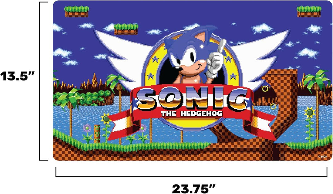 Sonic Green Hills Zone Licensed Playmat and Mousepad NE32726