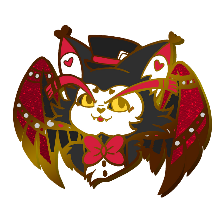 Husk Hazbin Hotel Enamel Pin NE33126