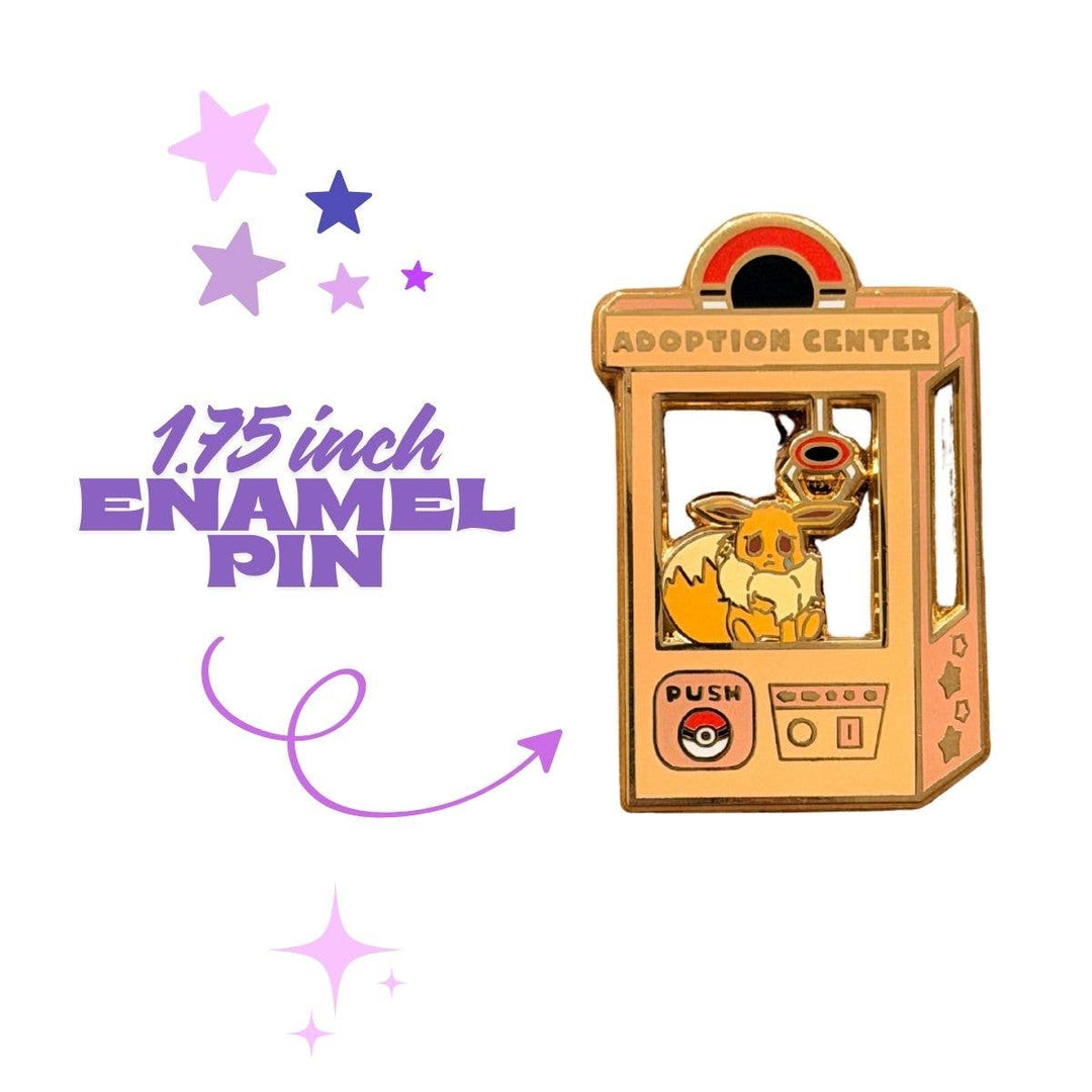 Adopt Eevee Pokemon Enamel Pin NE33126
