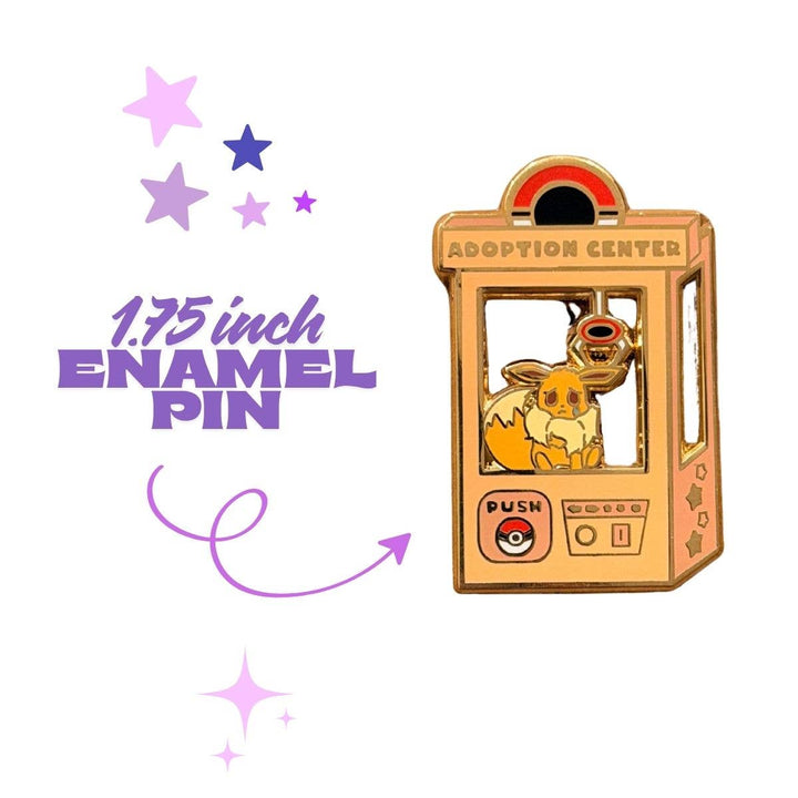 Adopt Eevee Pokemon Enamel Pin NE33126