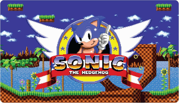 Sonic Green Hills Zone Licensed Playmat and Mousepad NE32726