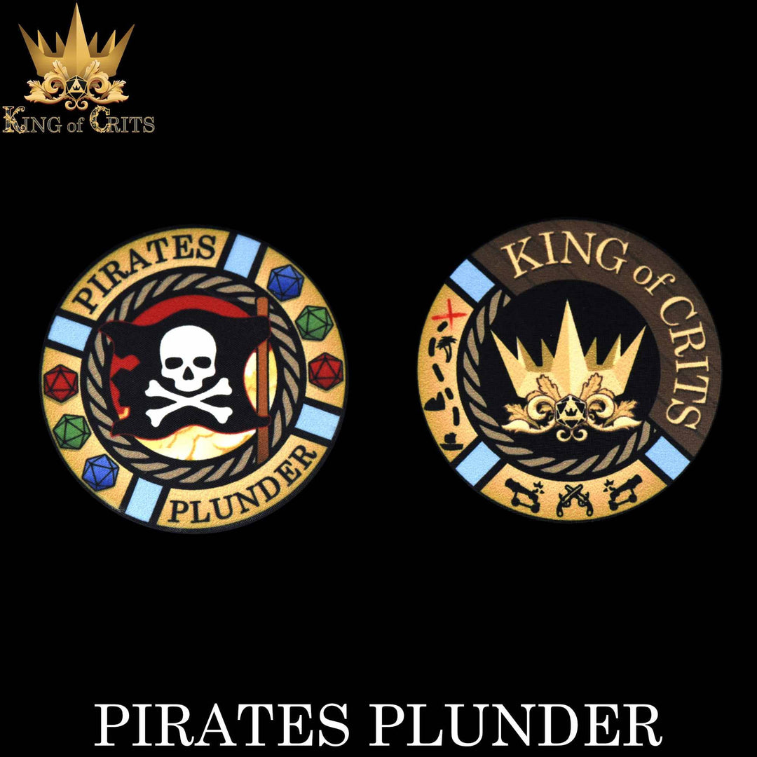 King of Crits Pirates Plunder - 11 Dice Set NE4226