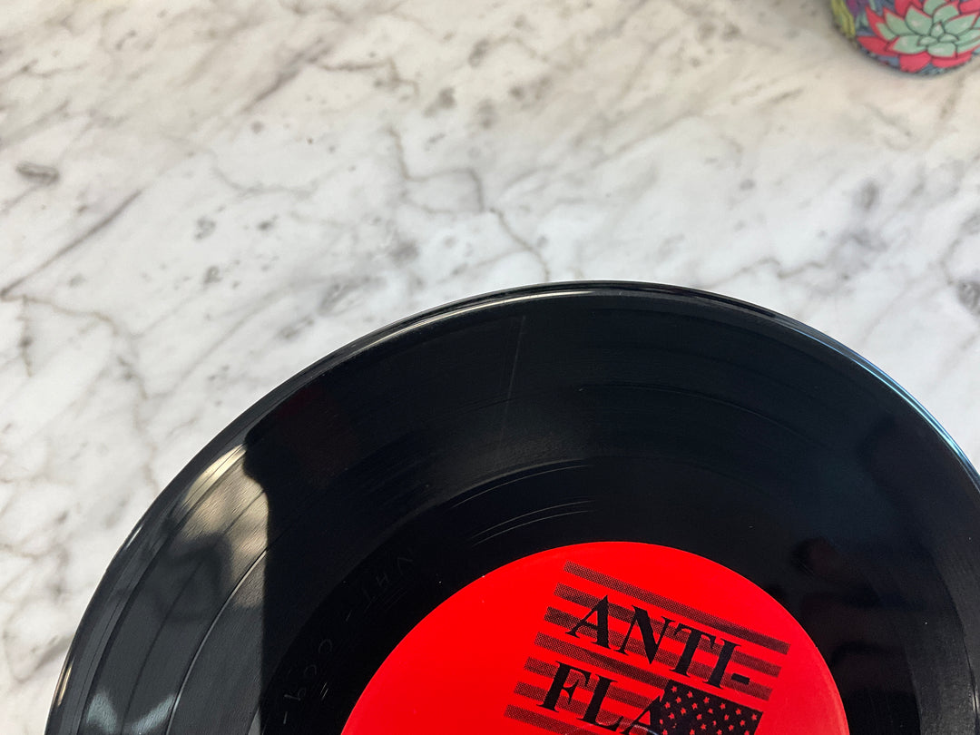 Anti-Flag / Obnoxious - I’d Rather Be In Japan!!! / Fuck You Fucking All (Black Vinyl, 7”) Very Good VR102926