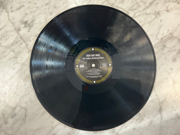Iron & Wine - Our Endless Numbered Days (Black Vinyl) Very Good VR103026