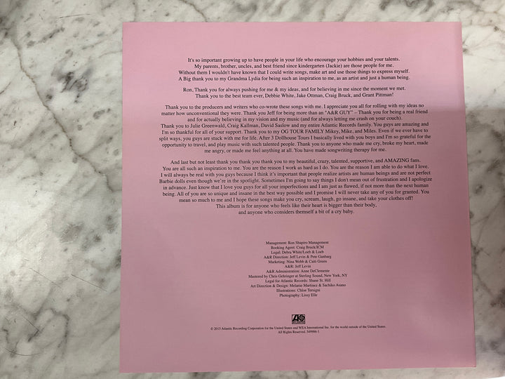 Melanie Martinez - Cry Baby (Black Vinyl) Very Good VR103026
