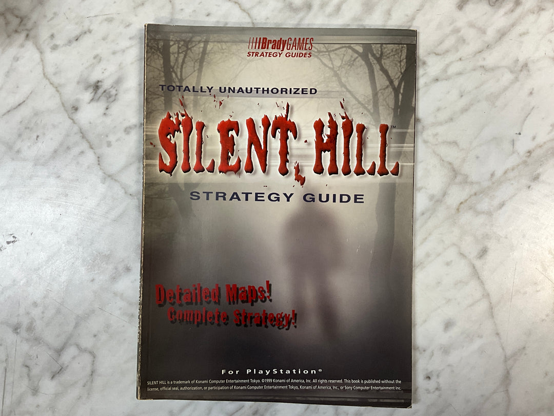 Silent Hill Totally Unauthorized Brady Games (Playstation) - Strategy Guide ST103026