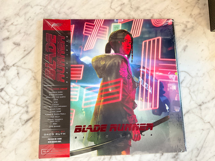 Blade Runner: Black Lotus - Original Television Soundtrack (SEALED, Neon Magenta Vinyl) Mint VR102926