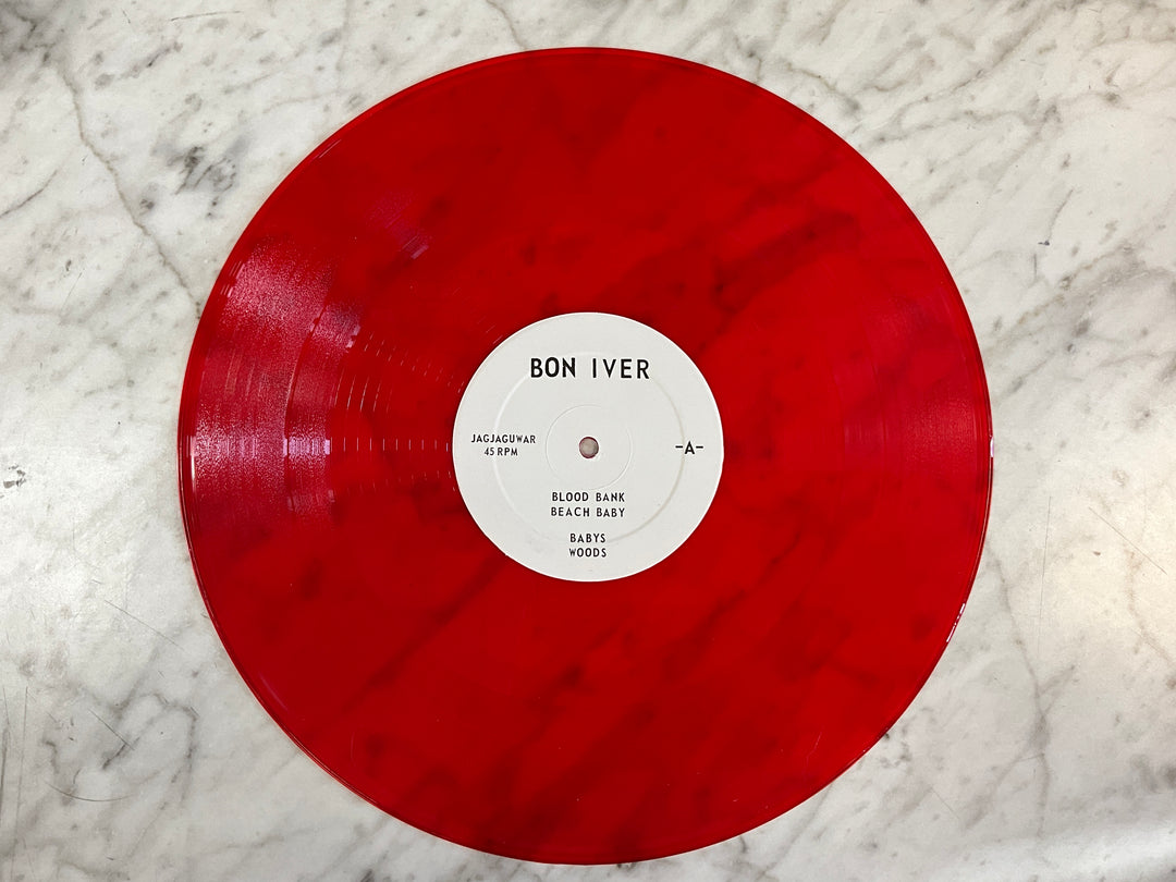 Bon Iver - Blood Bank (Red Translucent Vinyl) Very Good Plus VR103026