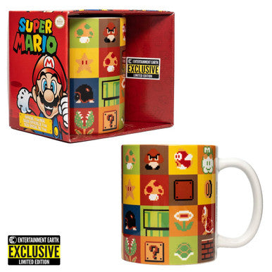 Super Mario Bros. Items and Enemies 11 oz. Mug (Store Pickup Only Fragile) DT42726