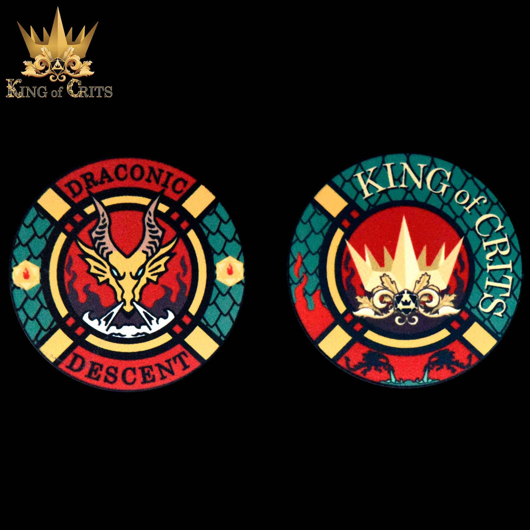King of Crits Draconic Descent - 11 Dice Set NE4226