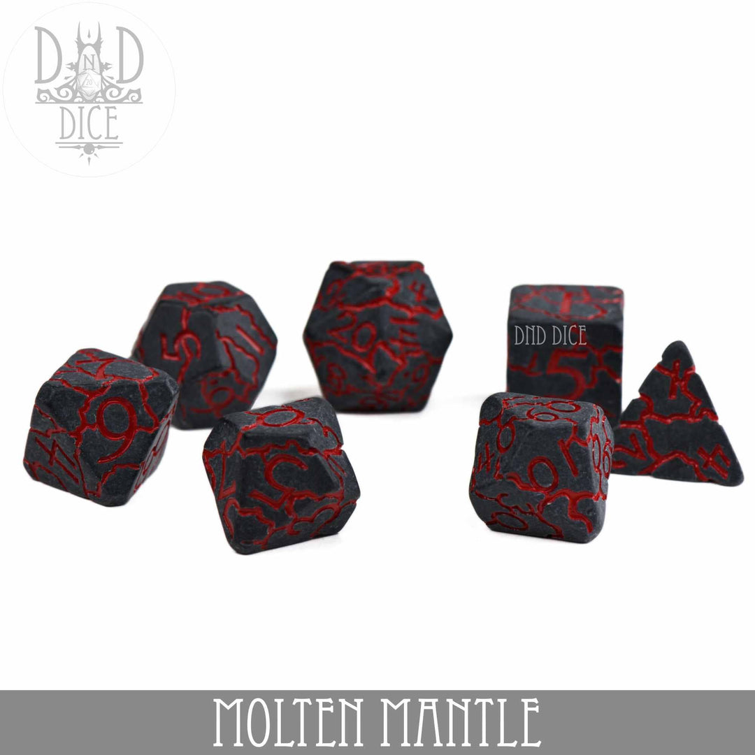 King of Crits Molten Mantle Dice Set NE4226