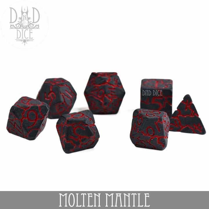 King of Crits Molten Mantle Dice Set NE4226
