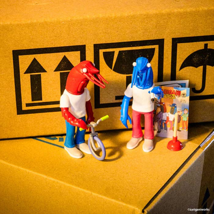 Shrimp Boyz Zarigani Figurines Blind Box - NE51226