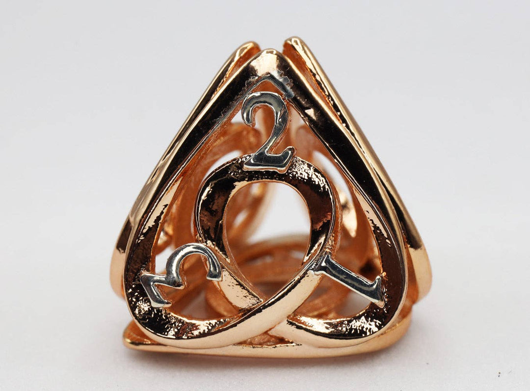 Hollow Hearts: Copper Metal RPG Dice Set - NE043026