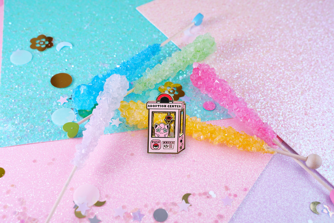 Adopt Jigglypuff Pokemon Enamel Pin NE33126