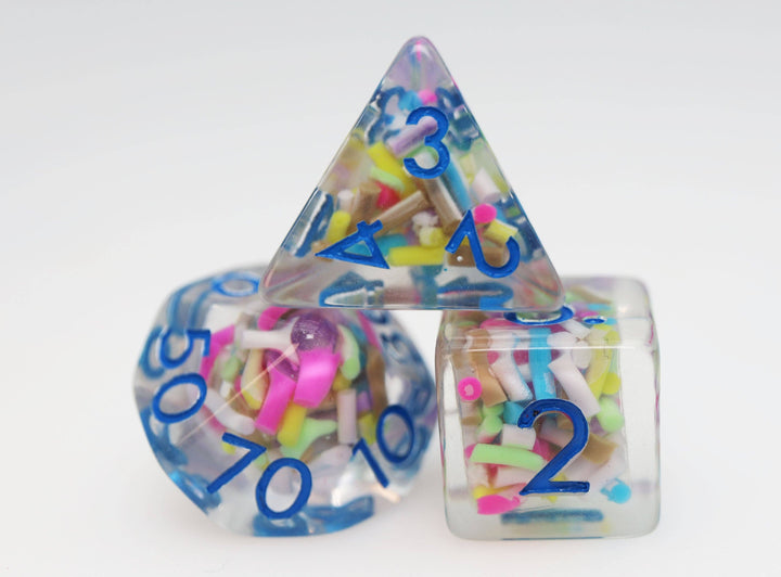 Ice Cream Sprinkles RPG Dice Set - NE043026