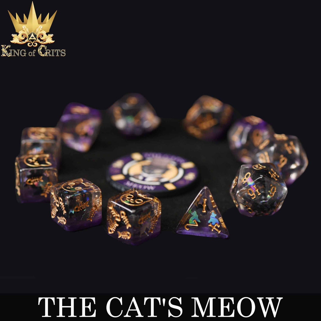 King of Crits Cat's Meow - 11 Dice Set NE4226