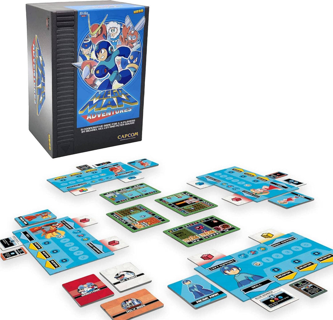 Mega Man - Adventure Licensed Retro Strategy Game New NE32726
