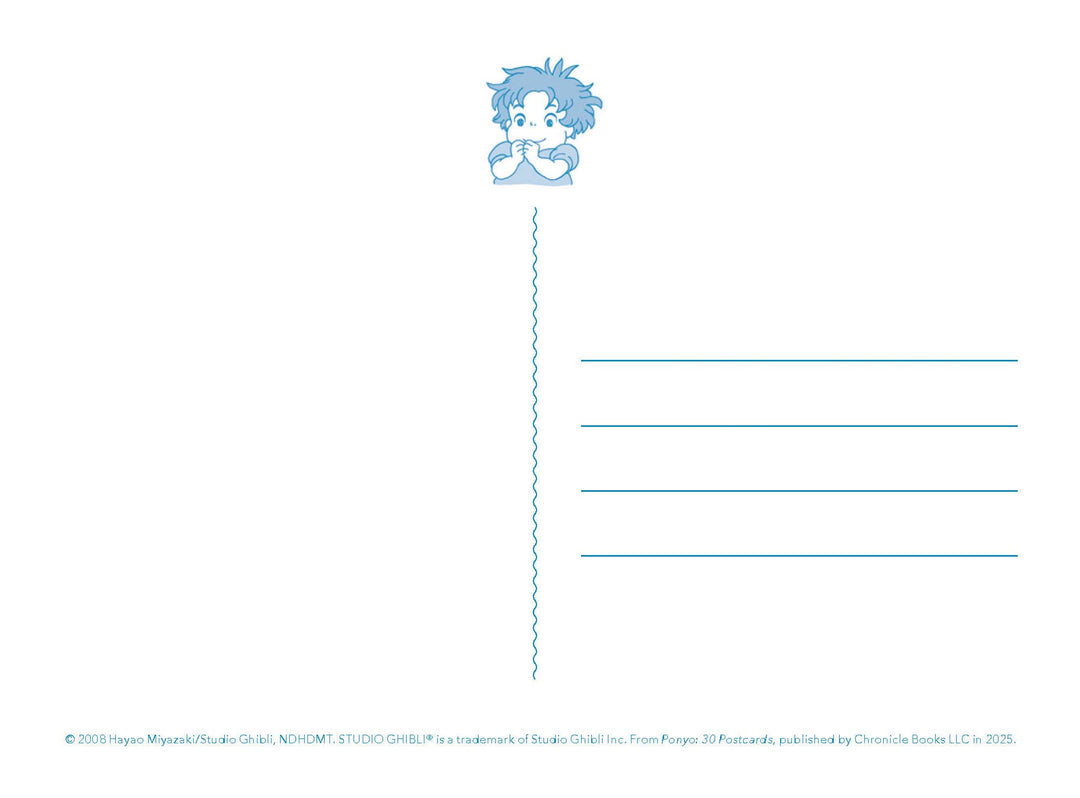 Studio Ghibli Ponyo: 30 Postcards NE32726