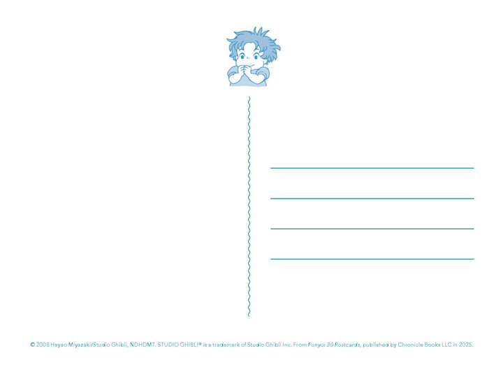 Studio Ghibli Ponyo: 30 Postcards NE32726