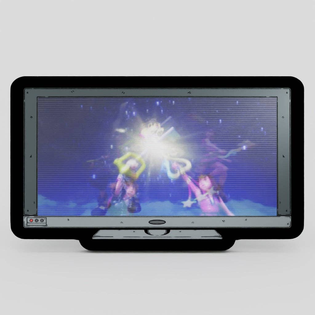Monitor Lenticular {Kingdom Hearts} Enamel Pin EN81926