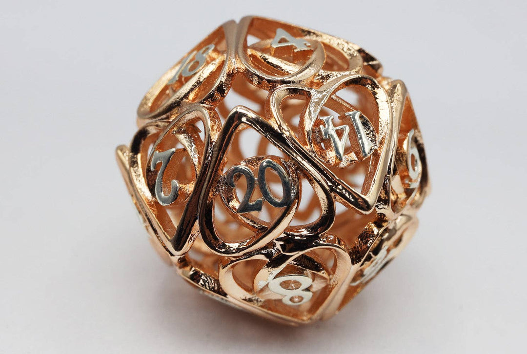 Hollow Hearts: Copper Metal RPG Dice Set - NE043026