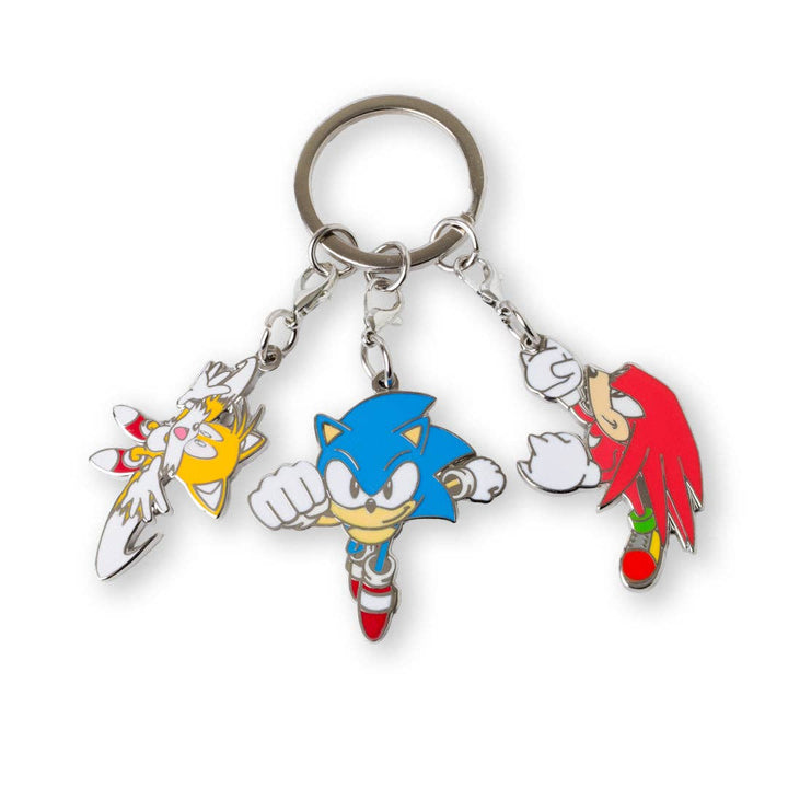 Pintrill Team Sonic Classic Keychain NE72726