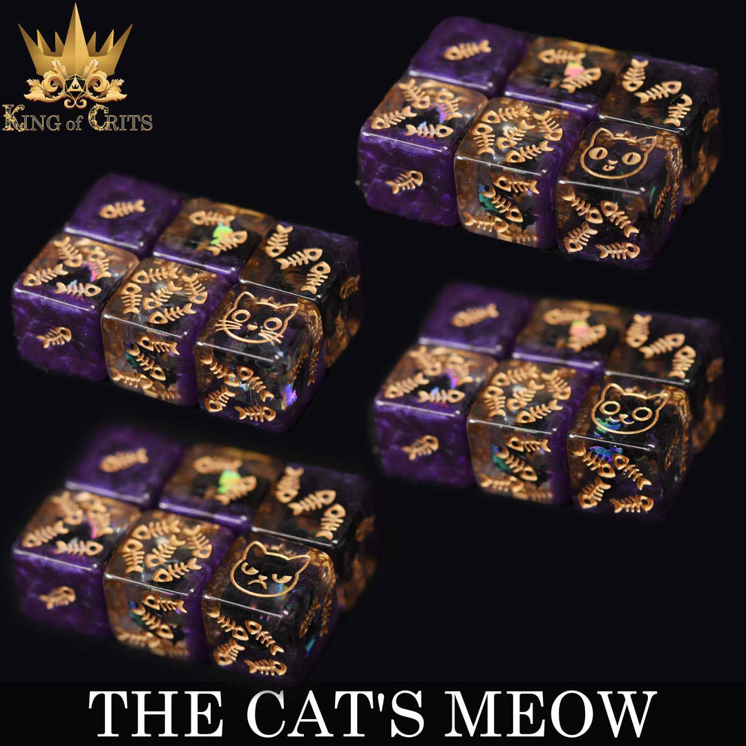 King of Crits Cat's Meow - 11 Dice Set NE4226