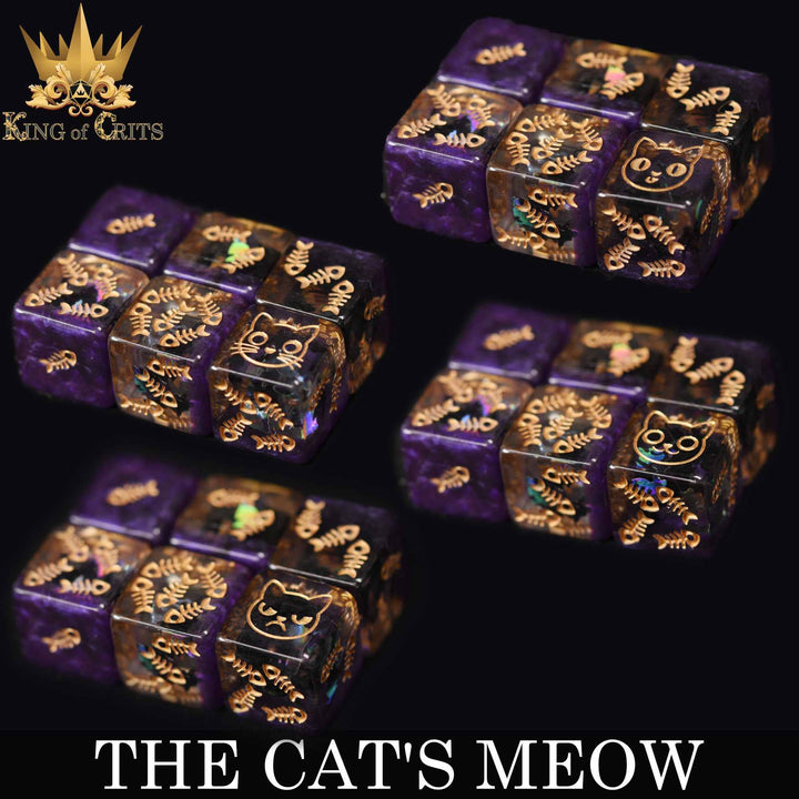 King of Crits Cat's Meow - 11 Dice Set NE4226