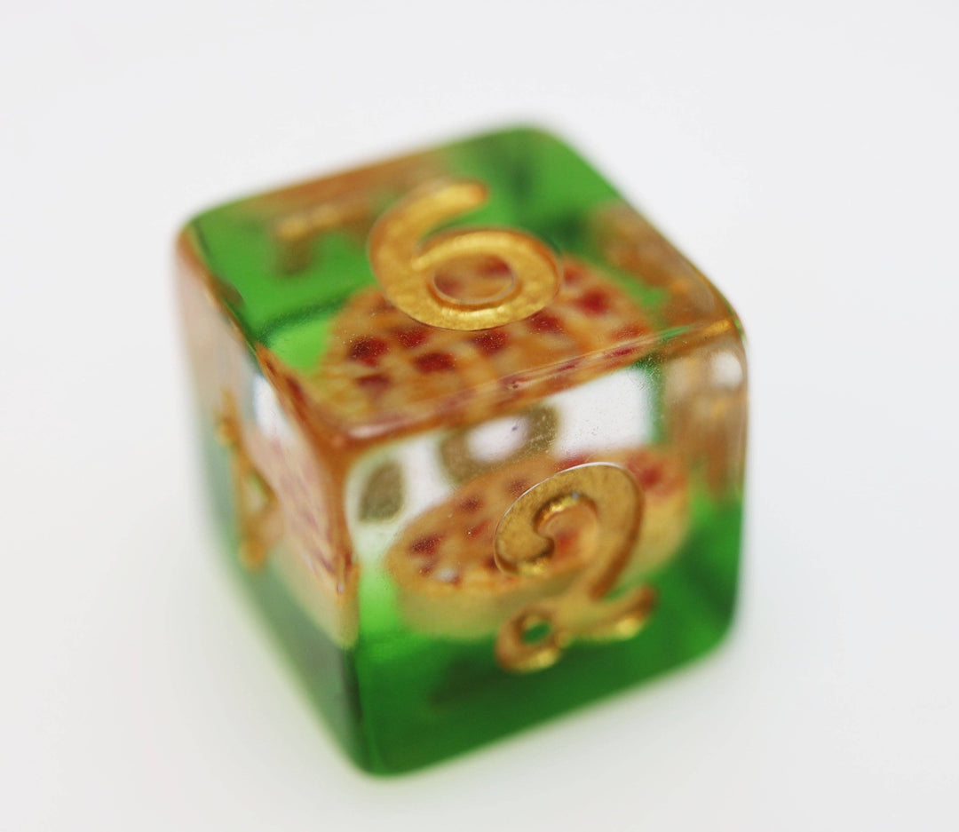 Pastry Pets: Cherry Pie Bear Cub - Pin & RPG Dice Set - NE043026