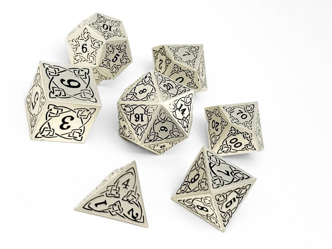 Norse Foundry Celtic Mystery Metal Dice Set NE31726
