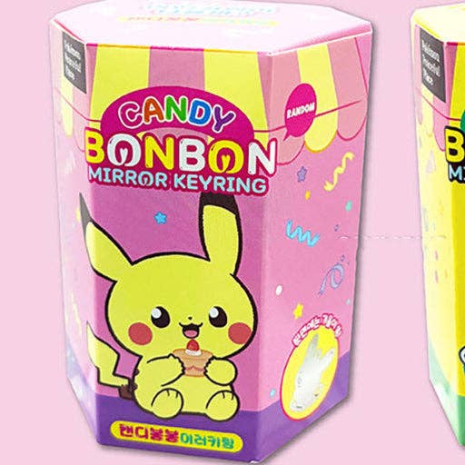 Pokémon Pocket Peace Candy BonBon Mirror Keyring (Random Blind Box) NE33126