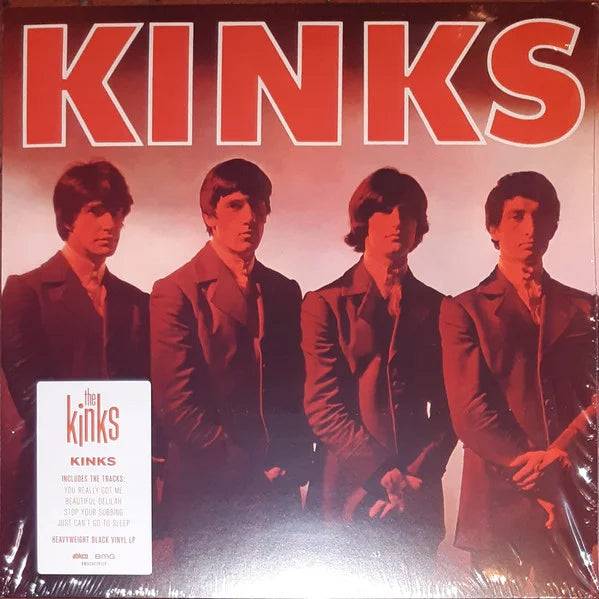 Kinks, The - Kinks [LP] (Red 140 Gram Vinyl, limited) - Vinyl Record NVR51926