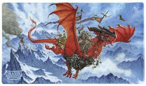 Dragon Shield: Playmat w/ Tube- 'Signature Series- The Raid' Art, Limited Edition NEW MD52926