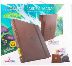 Magic: The Gathering Secrets of Strixhaven Cards Almanac 18-Pocket Slipcase Album - Silverquill - GameGenic Storage Album
