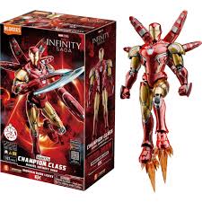 Marvel Blokees: 5.3- inch Champion Class- CC-EX01 Infinity SAGA Iron Man MK85 EX MD52926