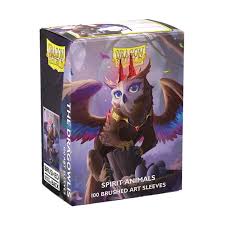 Dragon Shield Sleeves: Standard- Brushed 'Spirit Animals- The Dragowlis' Art,  Limited Edition MD6426
