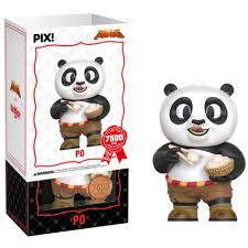 ThrillJoy Pix! Kung Fu Panda Po with Dumplings Vinyl Figure (Limited to 7500) NE51326
