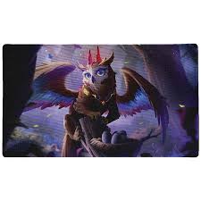 Dragon Shield: Playmat w/ Tube- 'Spirit AnimalsThe Dragowlis' Art, Limited Edition MD6426