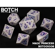 7-Die Set Botch Dice: Magic Princess MD6426