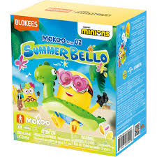 Blokees Minions Mokoo 02 Summer Bello Blind Box Mini Model Kit NE51426
