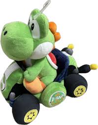 Little Buddy Mario Kart World - Yoshi 9" Plush