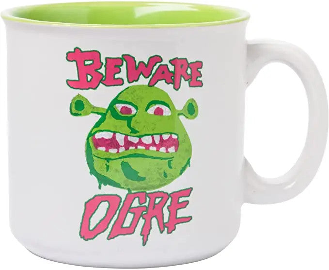 Shrek Beware Orge 20oz Ceramic Camper Mug