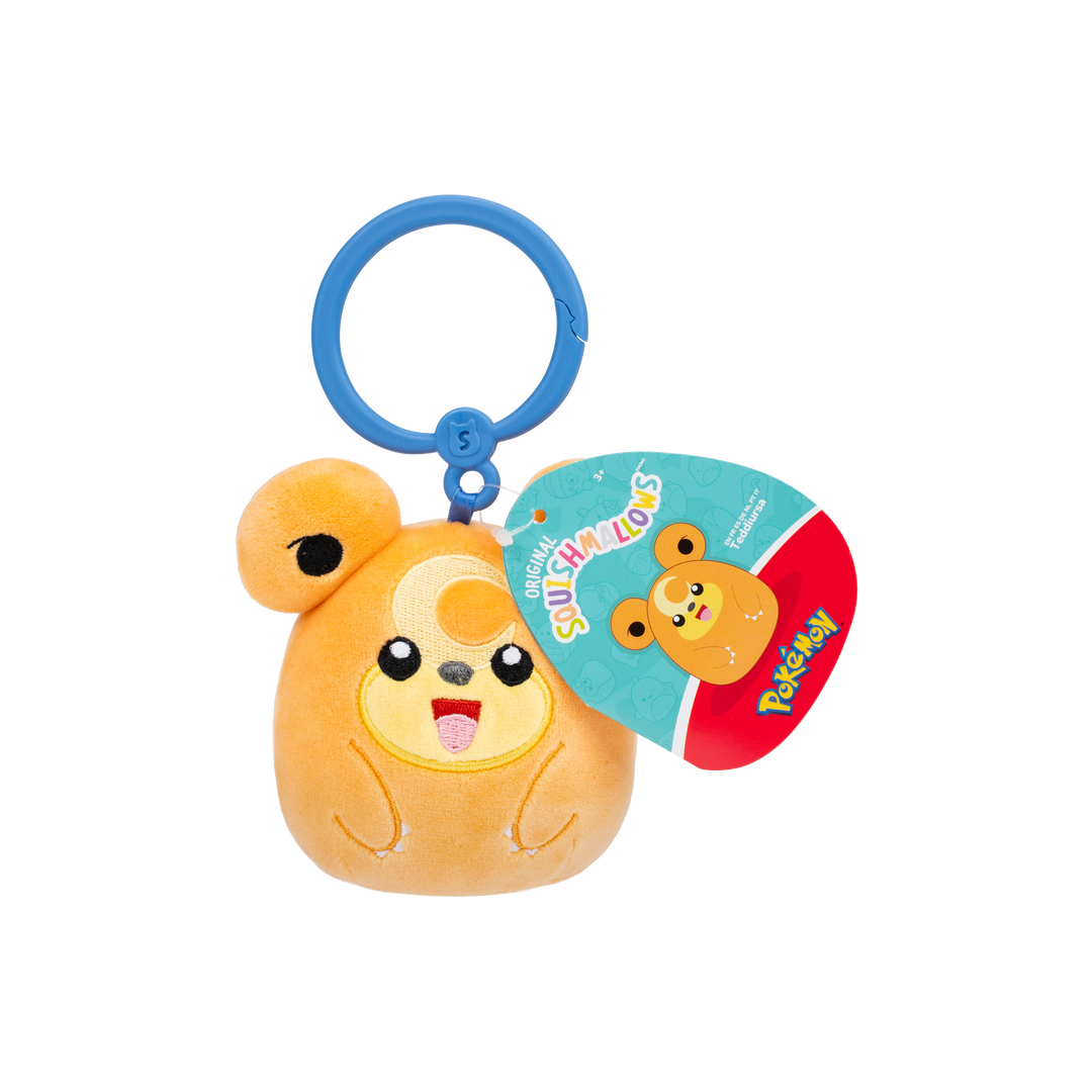 Squishmallows 3.5" Plush Clip Pokemon Plush (Assorted) 1 Piece (Random) NE8726