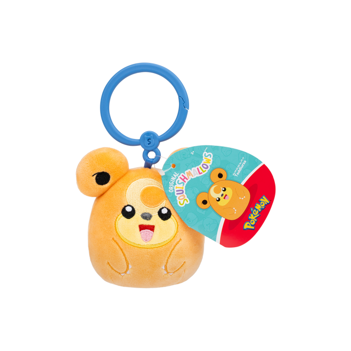 Squishmallows 3.5" Plush Clip Pokemon Plush (Assorted) 1 Piece (Random) NE8726